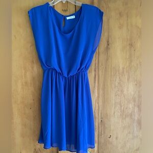 Lush brand royal blue dress